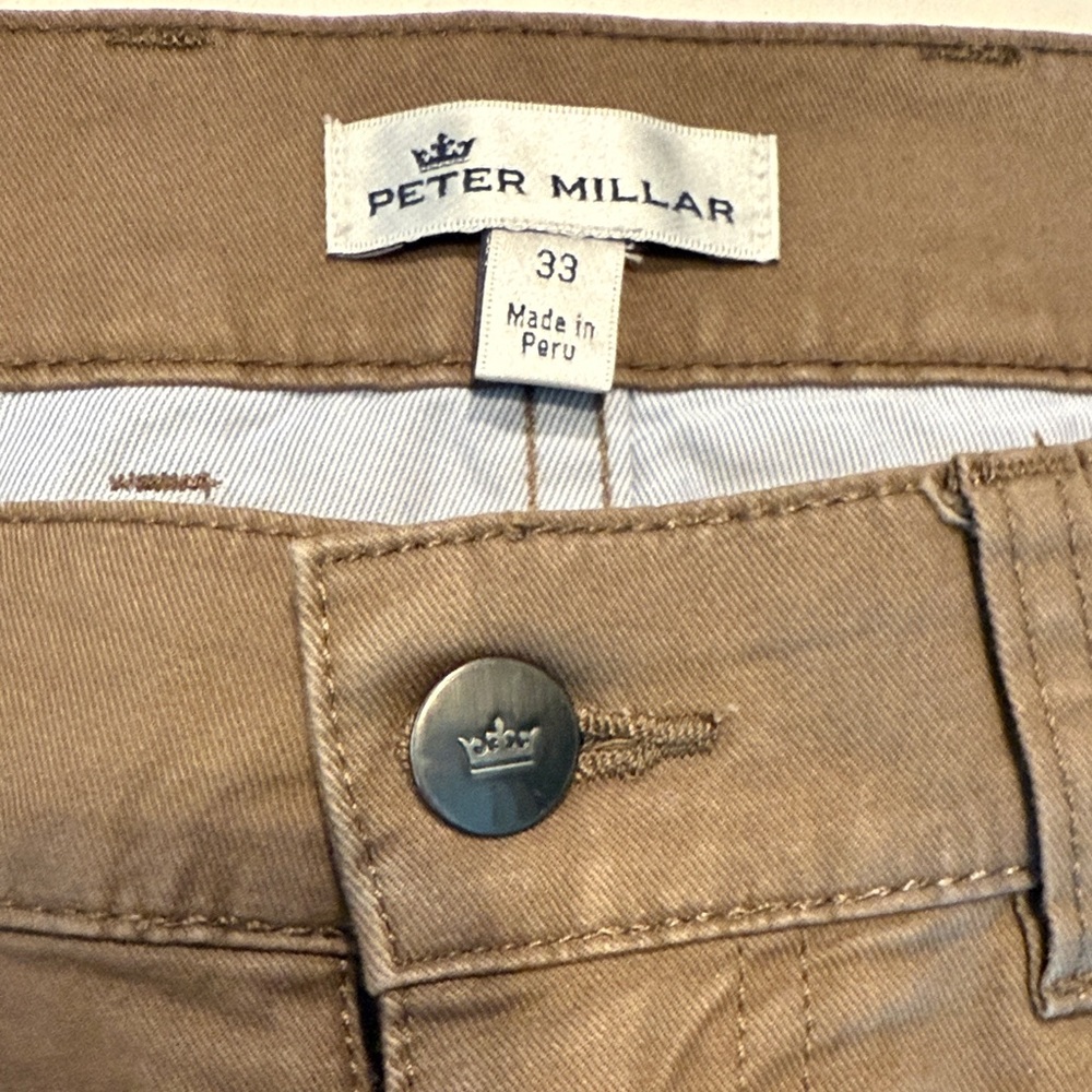 Peter Millar Tan Casual Pants - Picture 2 of 7